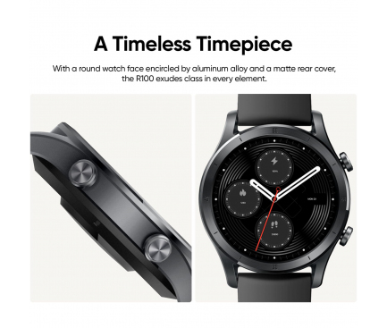 Realme Watch R100 TechLife, Black 