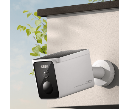 Home Security Camera Xiaomi BW400 Pro Set, Wi-Fi, 2.5K, Solar Panel, Outdoor, White BHR77447GL