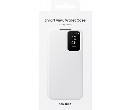 Smart View Wallet Case for Samsung Galaxy A55 5G A556, White EF-ZA556CWEGWW