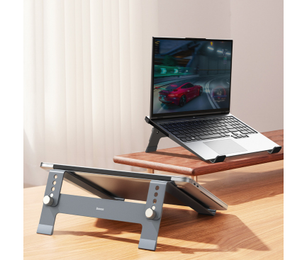 Desktop Stand Baseus UltraStable for max.17inch Laptop, Grey B10053100811-00 