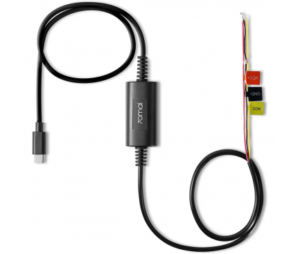 Hardwire Kit 70mai UP03, USB-C, 3m, Black