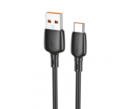 USB-A to USB-C Cable Borofone BX93, 100W, 5A, 1m, Black 