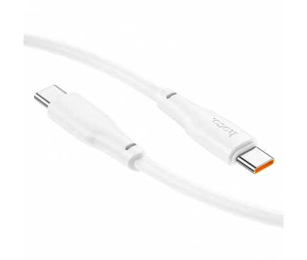 USB-C to USB-C Cable Hoco X93, 60W, 3A, 1m, White 