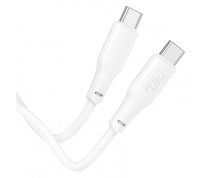 USB-C to USB-C Cable Hoco X93, 60W, 3A, 2m, White 