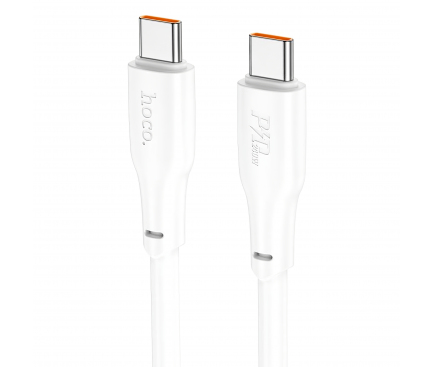USB-C to USB-C Cable Hoco X93, 240W, 2m, White 