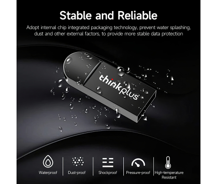 USB-A 2.0 FlashDrive Lenovo Thinkplus MU222, 64Gb 