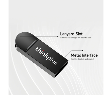 USB-A 2.0 FlashDrive Lenovo Thinkplus MU222, 64Gb 