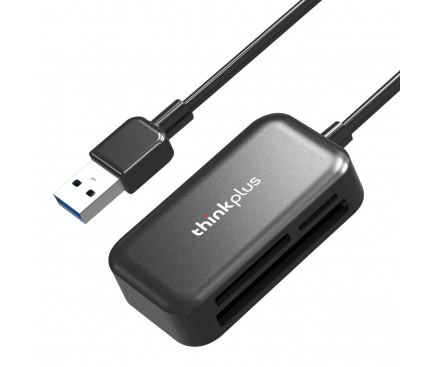 USB 3.0 Card Reader Lenovo  Thinkplus TC102, 3in1, Black 