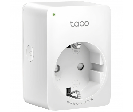 Smart Plug TP-LINK Tapo P100, Schuko, 2-Pack, White