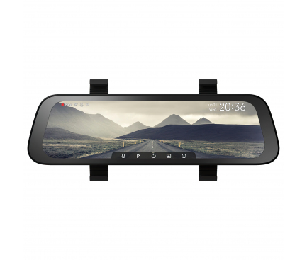 Dash + Rear Camera 70mai Midrive D07, 1080P, Wi-Fi, 9.35inch LCD, Black 