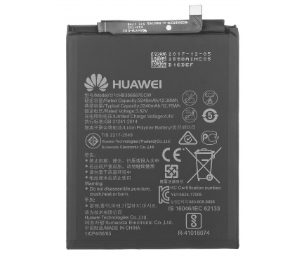 Battery HB356687ECW for Huawei P30 lite New Edition / P30 lite / Mate 10 Lite