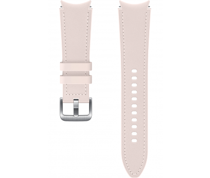Hybrid Leather Band (20mm, M/L) for Samsung Galaxy Watch4 / Galaxy Watch4 Classic / Galaxy Watch5 / Galaxy Watch5 Pro ET-SHR89LPEGEU Pink (EU Blister)