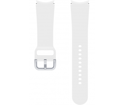Sport Band (20mm, M/L) for Samsung Galaxy Watch4 / Galaxy Watch4 Classic / Galaxy Watch5 / Galaxy Watch5 Pro ET-SFR87LWEGEU White (EU Blister)