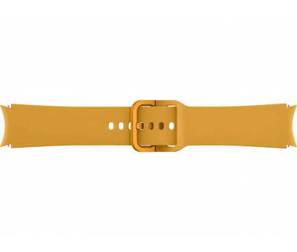 Sport Band (20mm, M/L) for Samsung Galaxy Watch4 / Galaxy Watch4 Classic / Galaxy Watch5 / Galaxy Watch5 Pro ET-SFR87LYEGEU Mustard (EU Blister)