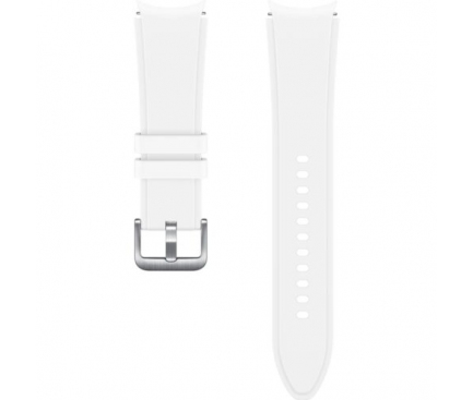 BlackRidge Sport Band (20mm, M/L) for Samsung Galaxy Watch4 / Galaxy Watch4 Classic / Galaxy Watch5 / Galaxy Watch5 Pro ET-SFR89LWEGEU White (EU Blister)