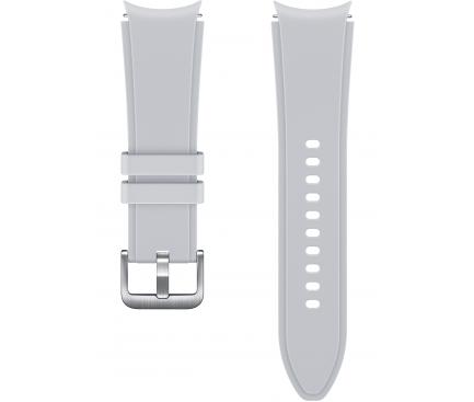 BlackRidge Sport Band (20mm, M/L) for Samsung Galaxy Watch4/ Watch4 Classic/ Watch5/ Watch5 Pro ET-SFR89LSEGEU Silver (EU Blister)