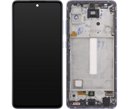 LCD Display Module for Samsung Galaxy A52 5G A526 / A52 A525, Purple