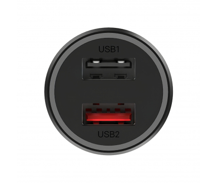 Car Charger Xiaomi, 37W, 3A, 2 x USB-A, Black GDS4147GL