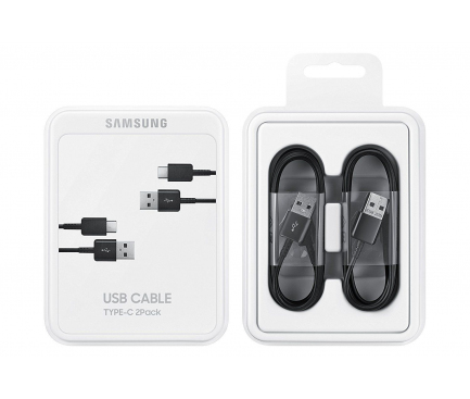 USB-A to USB-C Cable Samsung, 25W, 3A, 1.5m, Black EP-DG930MBEGWW