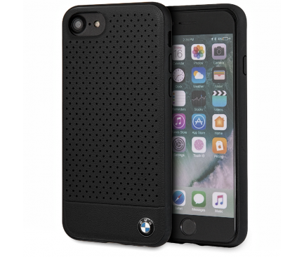 Silicone Case BMW Perforated for Apple iPhone 8, Black BMHCI8PEBOBK