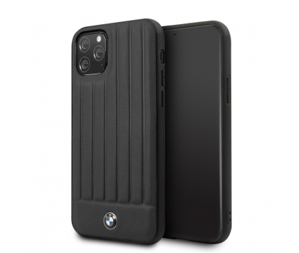 Silicone Case BMW Hard for Apple iPhone 11 Pro Max, Black BMHCN65POCBK
