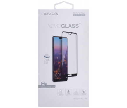 Tempered Glass Nevox for Samsung Galaxy A41, Secure Glass, 2.5D, 0.33mm (EU Blister)