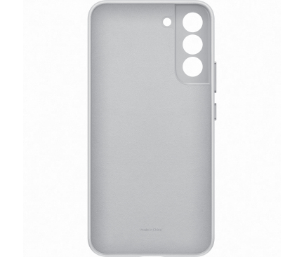 Leather Case for Samsung Galaxy S22+ 5G S906, Light Grey EF-VS906LJEGWW