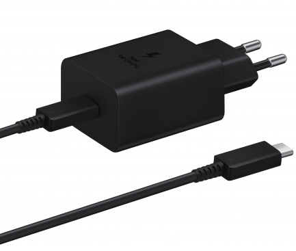 Wall Charger Samsung EP-T4510, 45W, 4.05A, 1 x USB-C, with USB-C Cable, Black EP-T4510XBEGEU