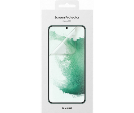 Front Cover Clear Screen Protector for Samsung Galaxy S22+ 5G S906, 2-Pack, Transparent EF-US906CTEGWW