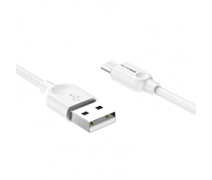 USB-A to microUSB Cable Blue Power BM2BX14 LinkJet, 18W, 2.4A, 2m, White