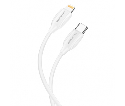 USB-C to Lightning Cable Blue Power B2BX19, 18W, 3A, 2m, White