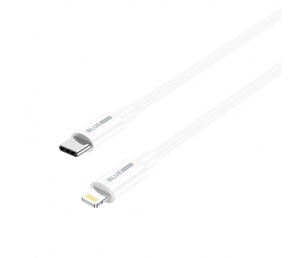 USB-C to Lightning Cable Blue Power BBX36, 18W, 3A, 1m, White