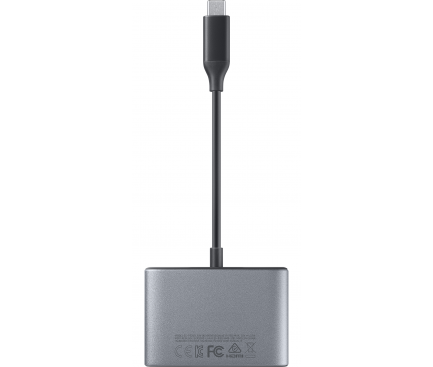 USB-C to USB-C / HDMI / USB-A Multiport Adapter Samsung, Grey EE-P3200BJEGWW