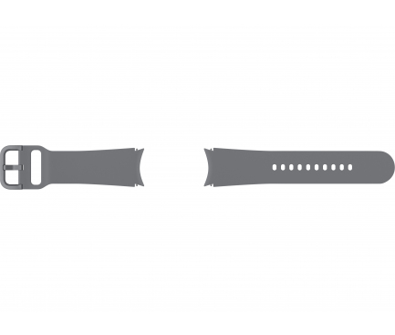 Sport Strap for Samsung Watch5 Pro / Watch5 / Watch4 Series, 20mm, S/M, Gray ET-SFR86SJEGEU