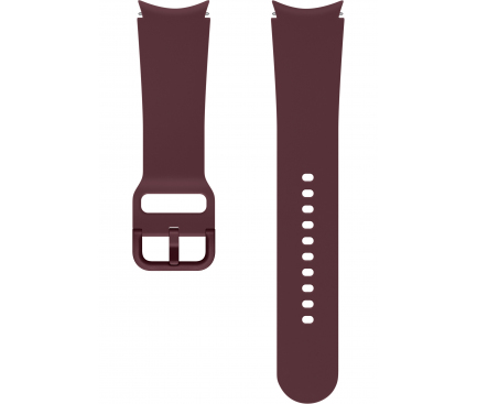 Sport Strap for Samsung Galaxy Watch6 / Classic / Watch5 / Pro / Watch4 Series, 20mm, M/L, Burgundy ET-SFR87LEEGEU