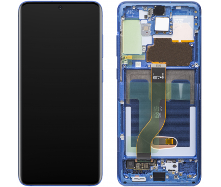 LCD Display Module for Samsung Galaxy S20+ 5G G986 / S20+ G985, Aurora Blue