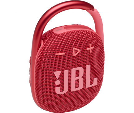 Bluetooth Speaker JBL Clip 4, 5W, Pro Sound, Waterproof, Red JBLCLIP4RED