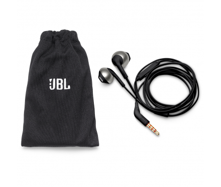 JBL Tune 205 EarBuds, 3.5 mm, Black JBL-T205-HSET (EU Blister)