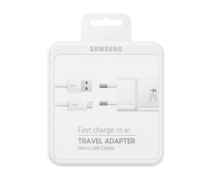 Samsung Travel Charger MicroUSB EP-TA20EWEUGWW White (EU Blister)