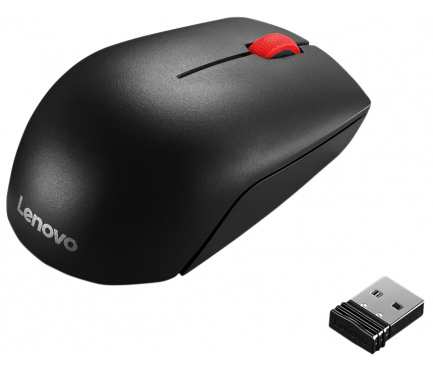 Wireless Mouse Lenovo Essential Compact, 1000DPI, Black 4Y50R20864