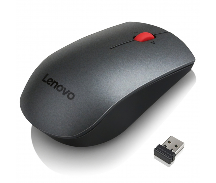 Wireless Mouse Lenovo Professional Laser, 1600DPI, Black 4X30H56886