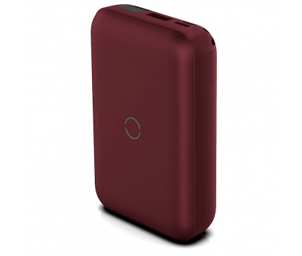 Wireless Powerbank UNIQ HydeAir 10000mAh, 18W PD + QC 3.0 Red (EU Blister)