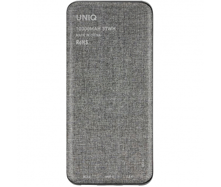 Powerbank UNIQ Fuele 10000mAh PD + QC 3.0 Gray (EU Blister)
