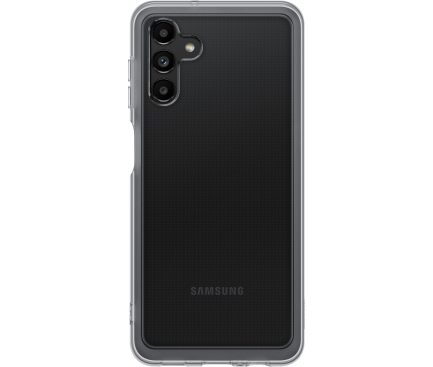 Soft Clear Case for Samsung Galaxy A13 5G A136, Black EF-QA136TBEGWW