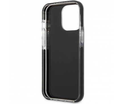 Silicon Case Karl Lagerfeld Full Body Ikonik for Apple iPhone 13 Pro Black KLHCP13LTPEIKK (EU Blister)