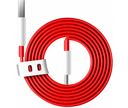 USB-A to USB-C Cable OnePlus C201A, 65W, 6.5A, 1m, Red 5461100018