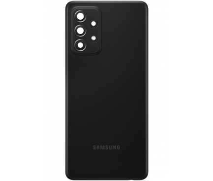 Battery Cover for Samsung Galaxy A52 A525, Black PRB_Dbl_317063