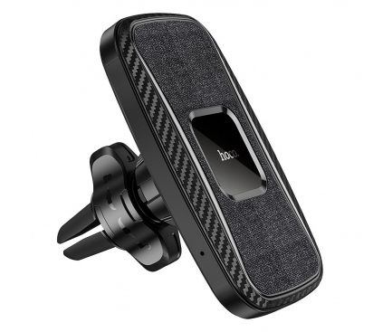 Wireless Car Charger Hoco CA75, 15W, 1.67A, Black