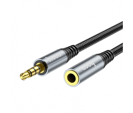 Audio Cable HOCO UPA20 3.5mm TRRS 1m Black (EU Blister)