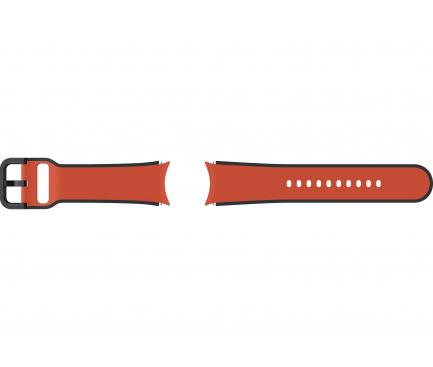 Two-tone Sport Strap for Samsung Galaxy Watch6 / Classic / Watch5 / Pro / Watch4 Series, 20mm, S/M, Red ET-STR90SREGEU
